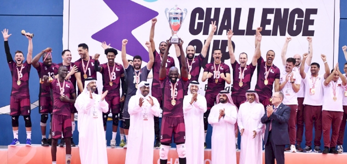 Qatari Volleyball Team Maintains Its Position in World Rankings