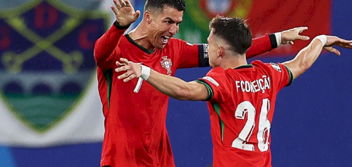 Conceicao scores in stoppage time to get Portugal off to winning start at Euro 2024