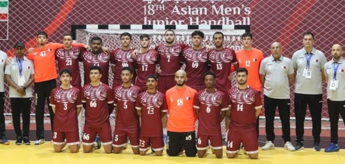 Qatar youth handball team defeats Chinese Taipei in Asian Championship