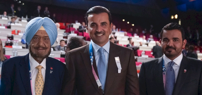 HH the Amir Participates in 142nd IOC Session