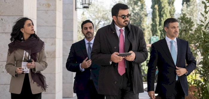 HE Sheikh Joaan arrives in Greece to attend the 144th IOC Session