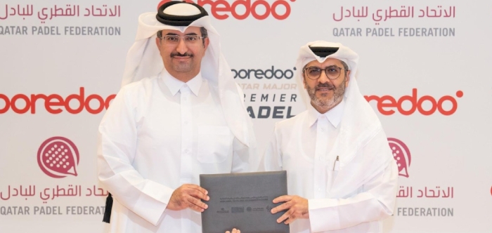 Qatar Tennis, Squash, Padel, and Badminton Federation extends partnership with Ooredoo to support the growth of padel in Qatar and the region