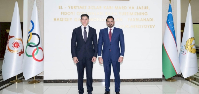 H.E. Sheikh Joaan visits Kyrgyzstan and Uzbekistan to strengthen Olympic cooperation, promote regional sports development
