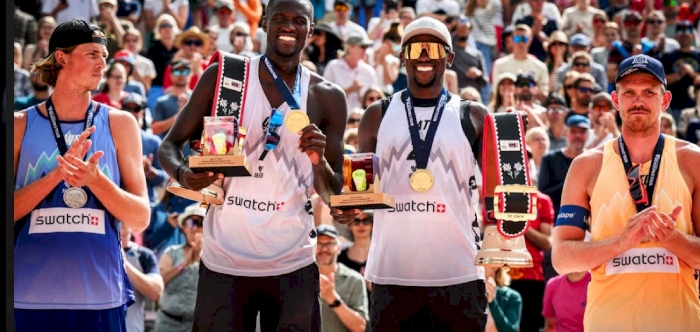 Cherif and Ahmed Capture Historic Beach Volleyball Gold in Gstaad