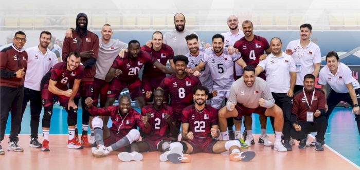 Qatar defeat Lebanon to book semis spot at West Asian Volleyball Championship