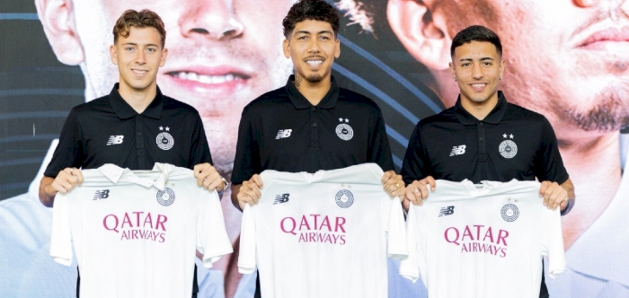 Firmino vows team-first approach as Al Sadd unveil overseas signings