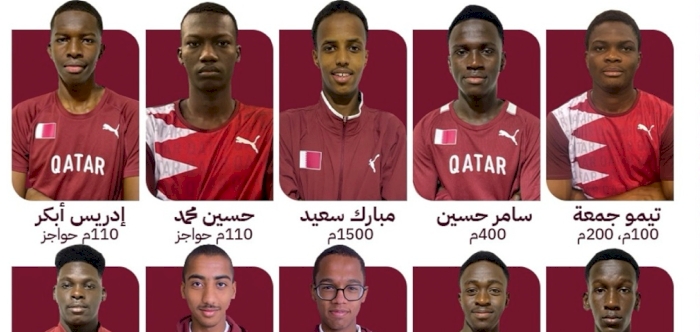 Qatar youth athletics team heads to Arab U-18 Championships in Tunis