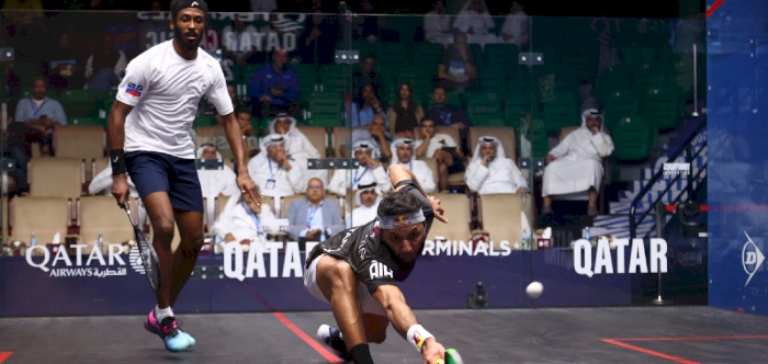 Local hero Al Tamimi advances, Bryant wins marathon battle at Qatar Classic