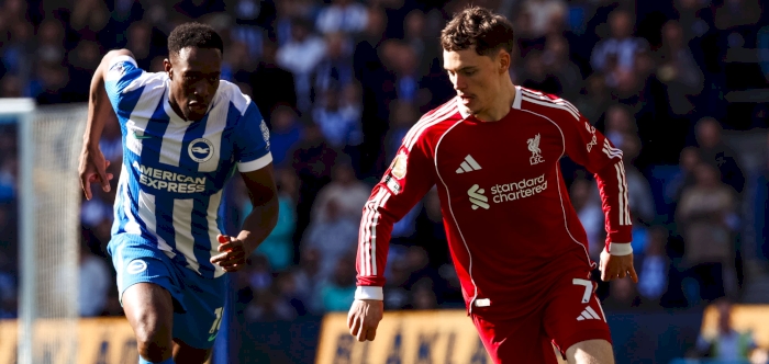 Welbeck double steers Brighton to 2-1 victory over Liverpool