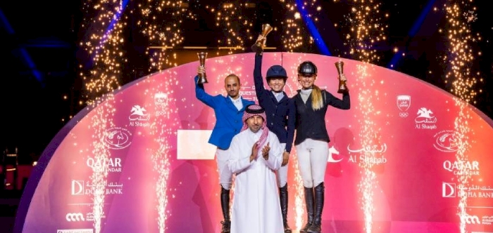 Cyrine Cherif Crowned Al Shaqab Cup Champion in Thrilling Grand Prix Finale