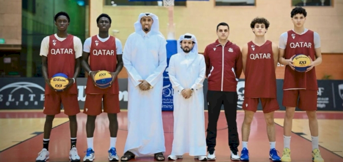 Qatar national team continues preparations for FIBA 3x3 Asia Cup