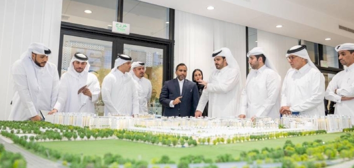 Sheikh Joaan Reviews Progress of Athletes’ Village for Doha 2030 Asian Games
