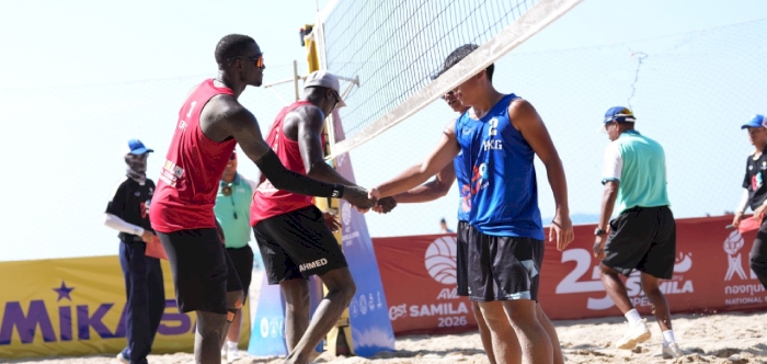 Qatar Beach Volleyball Team Advances to Round of 16 in Asian Open Tour