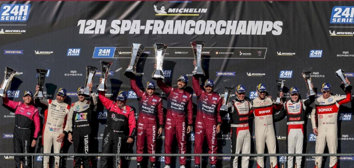 Team Qatar Wins 992-AM Class in Second Round of 24H Series