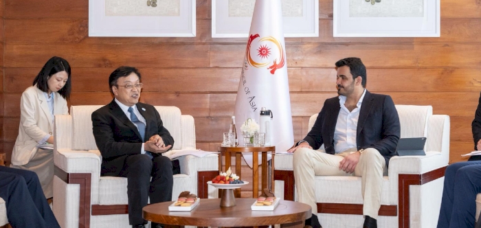 OCA President Meets Several Officials in China
