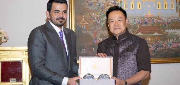 Sheikh Joaan Strengthens Sports Cooperation Talks in Thailand