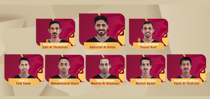 QFA Announces Amir Cup 2026 Final Refereeing Crew