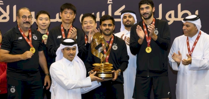 Al Sadd Crowned Amir Cup Table Tennis Champions After Beating Al Arabi