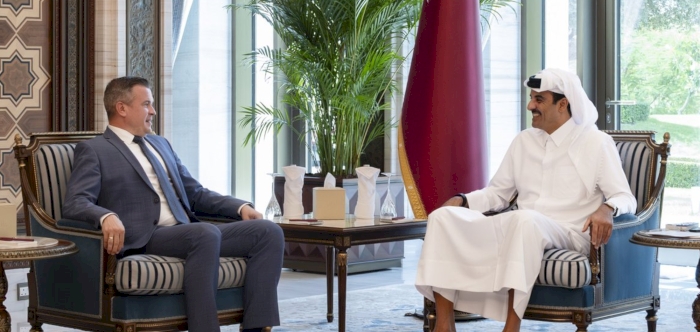 HH the Amir Meets President of World Anti-Doping Agency