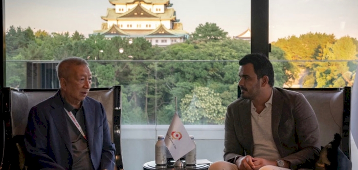 Sheikh Joaan Holds High-Level Olympic Meetings in Nagoya