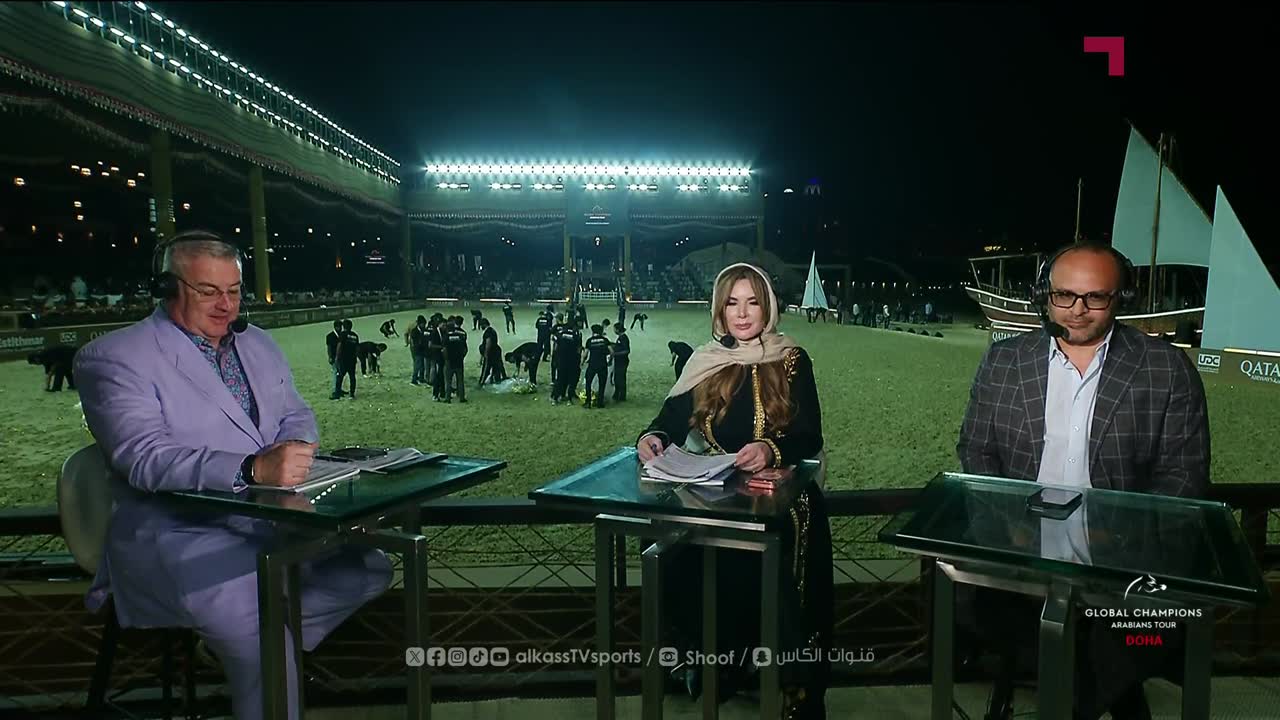 Studio highlights from the final day of the Global Champions Arabians Tour | Doha 2026 